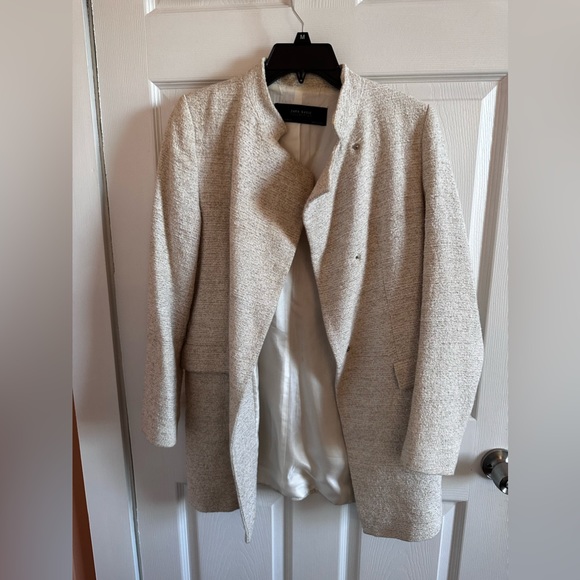 Zara coat Classic collection  Cream size M - Picture 9 of 10